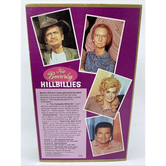 The Beverly Hillbillies Collectors Edition VHS CBS Video Library Sitcom 60s Lot - Picture 6 of 16